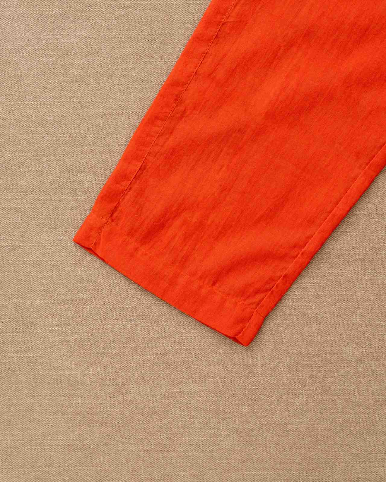 Orange Pichwai Print Kurta & Pant Set
