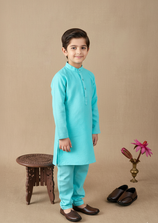 Neeldhara Kurta & Pant Set With Mukaish work