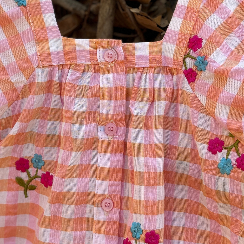 Girly Gingham Co-ord Set