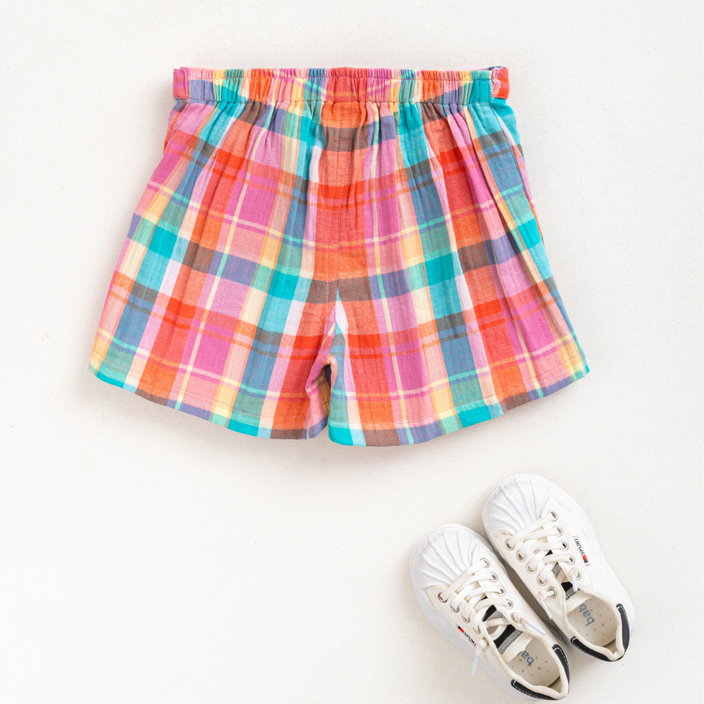 Candy check heart skort