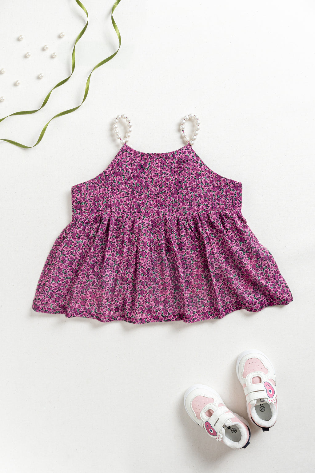 Tiny Garden Pearl Top