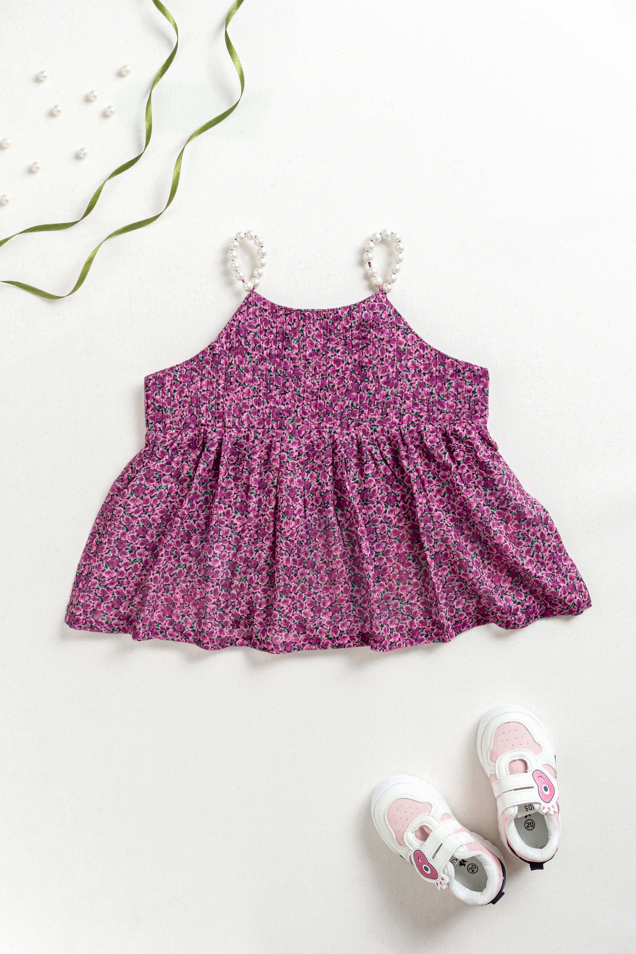 Tiny Garden Pearl Top