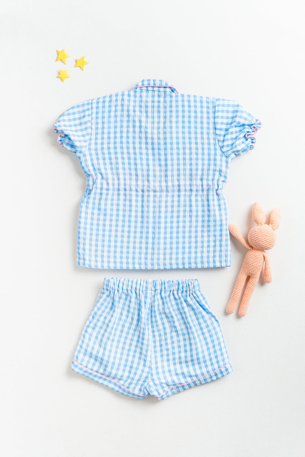 Cotton Candy Gingham Lounge Set