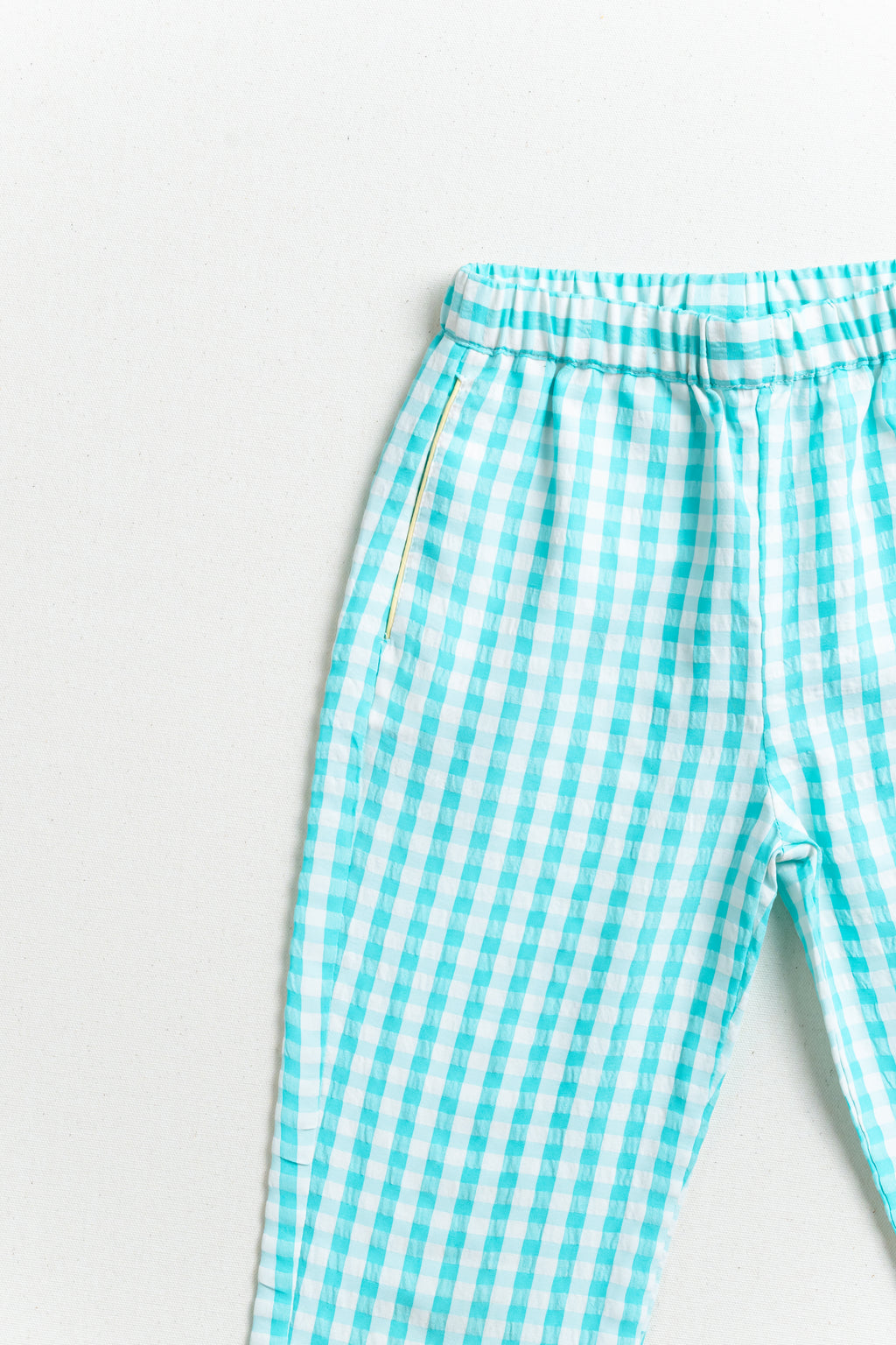 Mint Pop Gingham Set