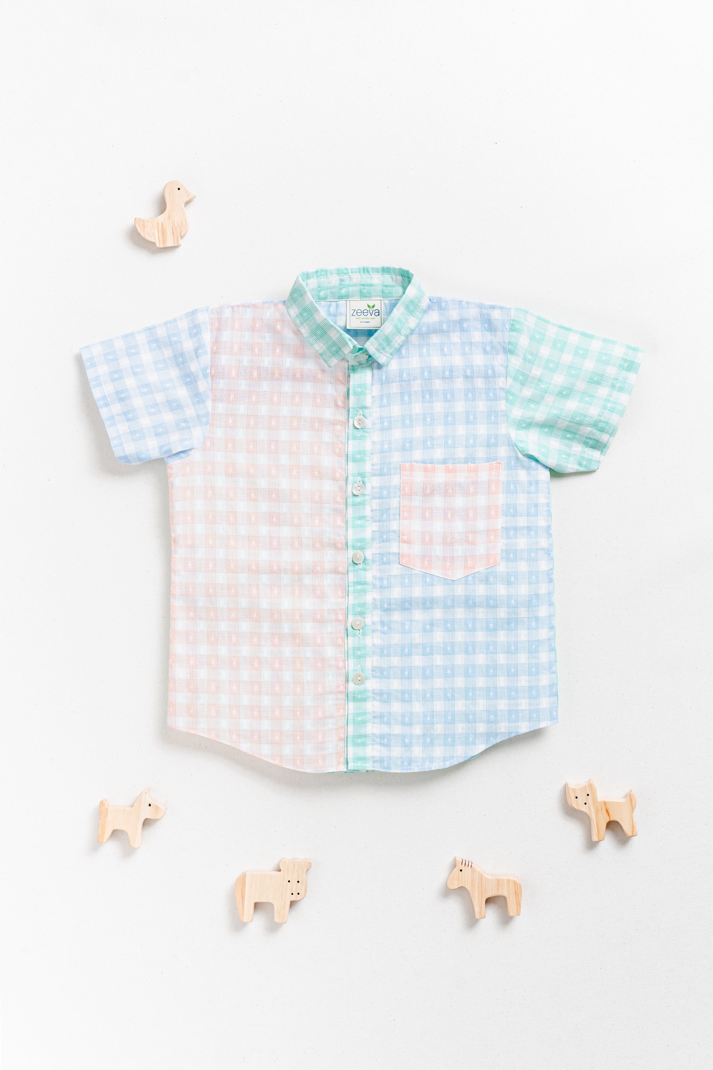 Pastel Parade Cotton Shirt