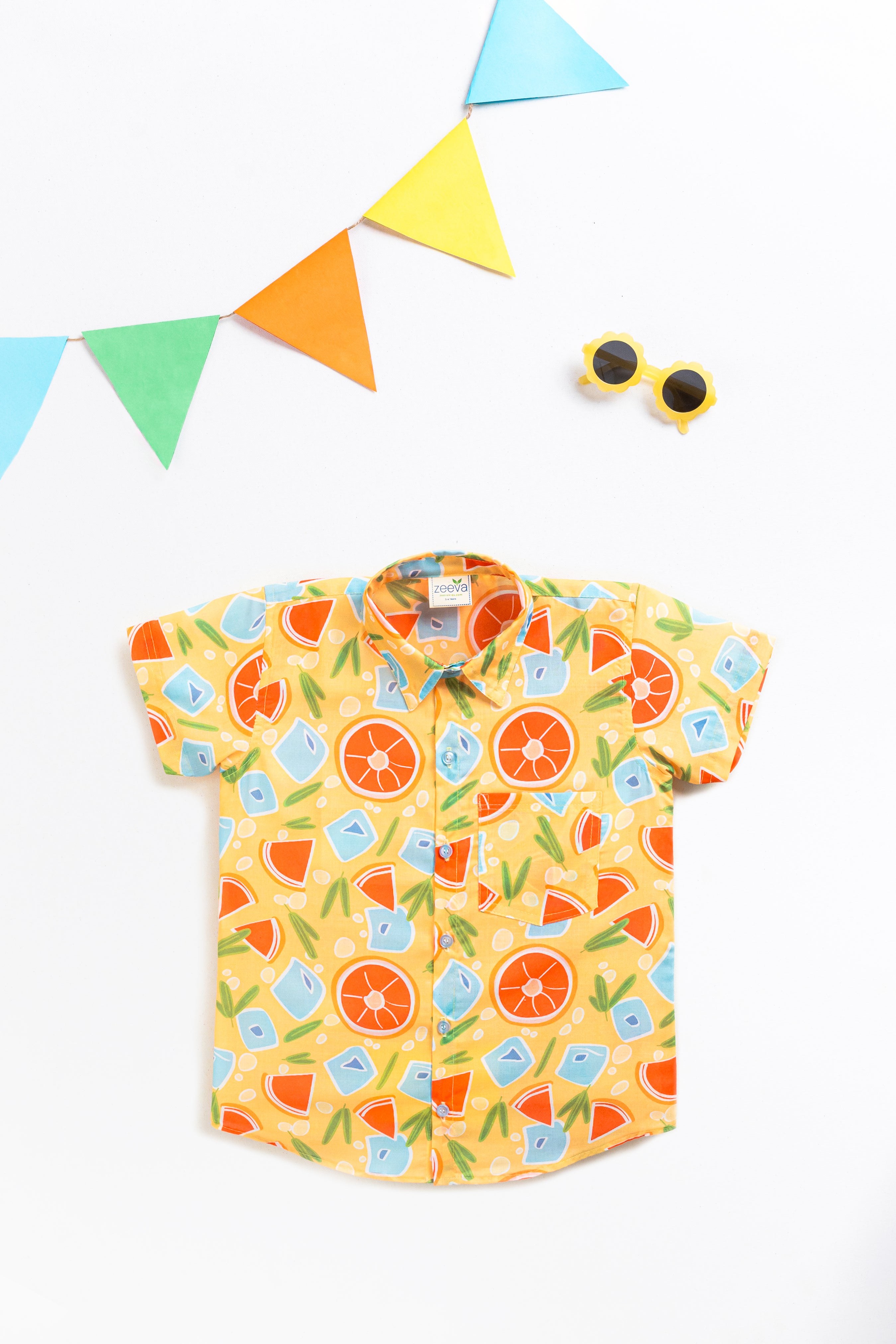 Citrus Carnival Makhan Mul Shirt