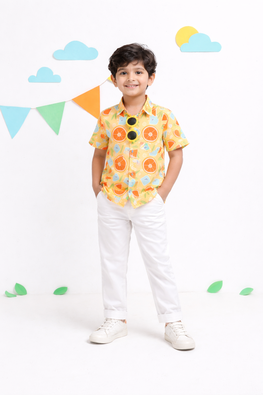 Citrus Carnival Makhan Mul Shirt