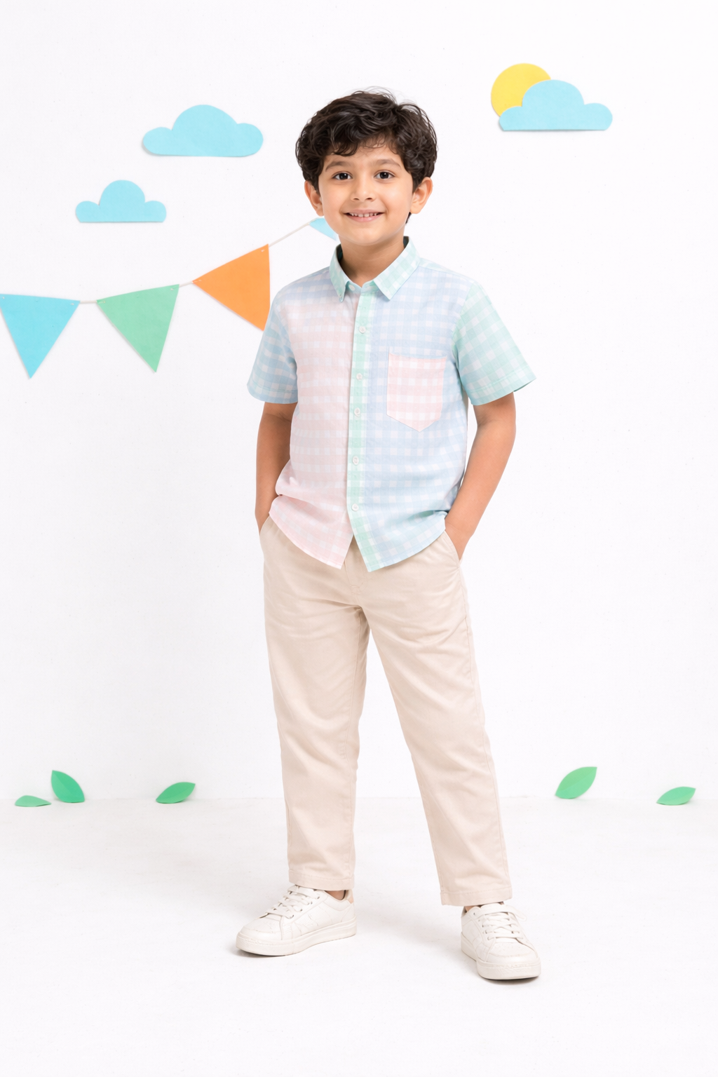 Pastel Parade Cotton Shirt