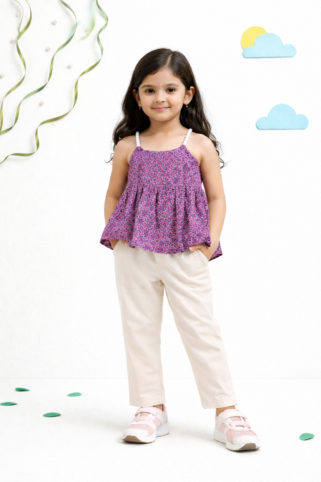 Tiny Garden Pearl Top