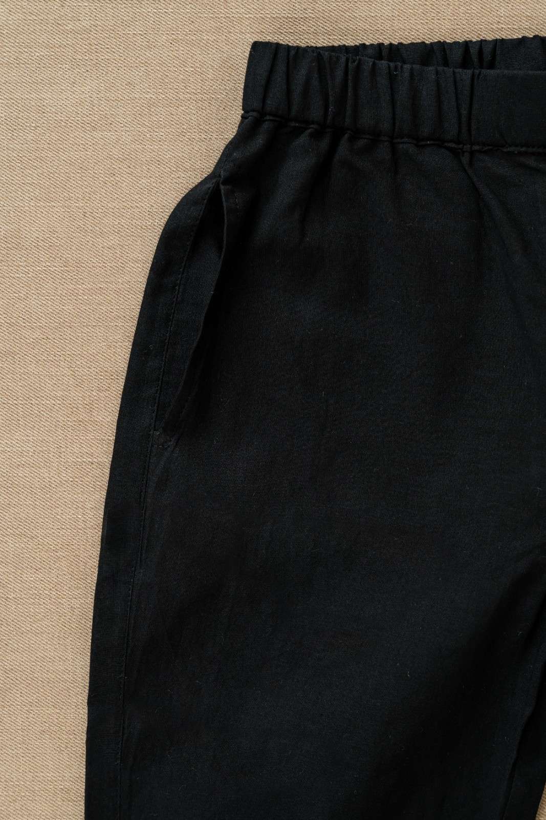 Black Pichwai Print Kurta & Pant Set