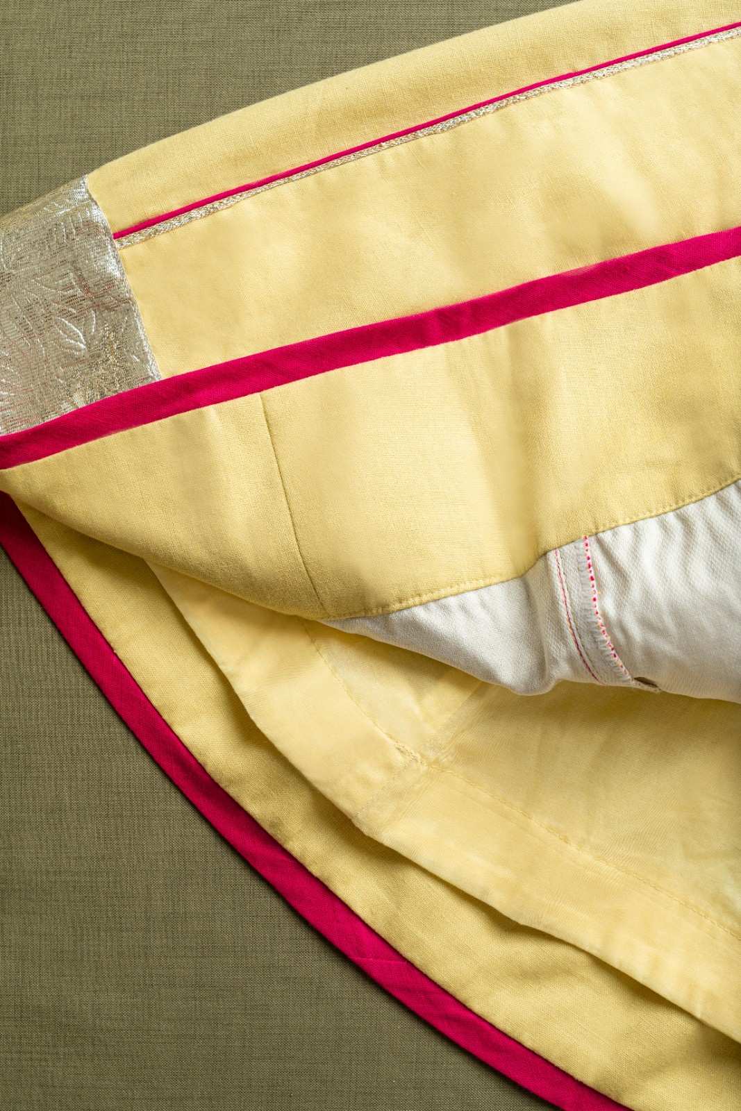 Yellow chaniya choli