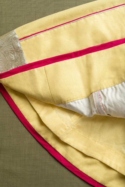 Yellow chaniya choli