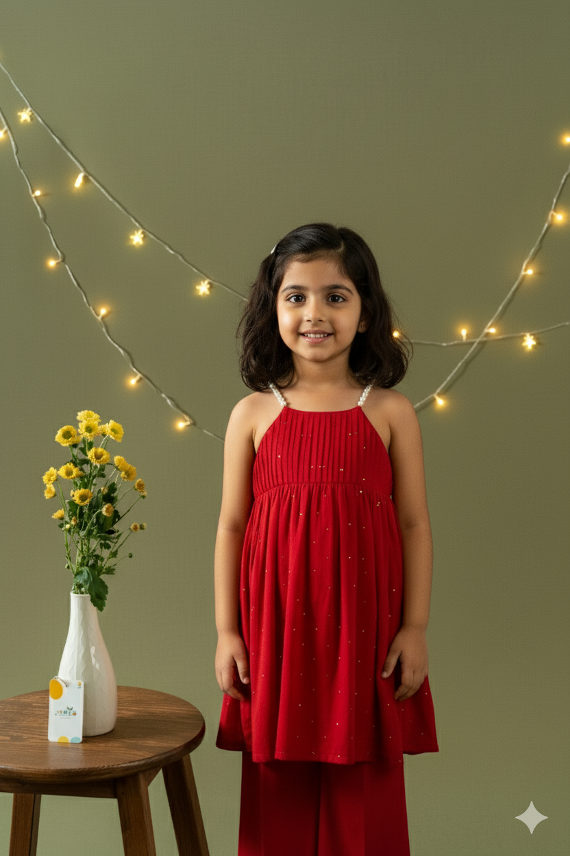 Rosy charm twirl set
