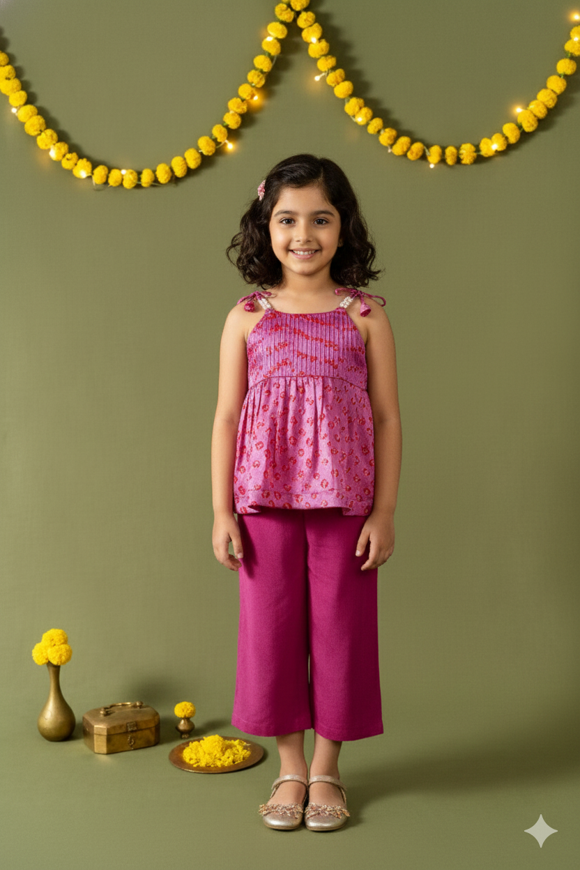 Pankhuri Bandhani Set