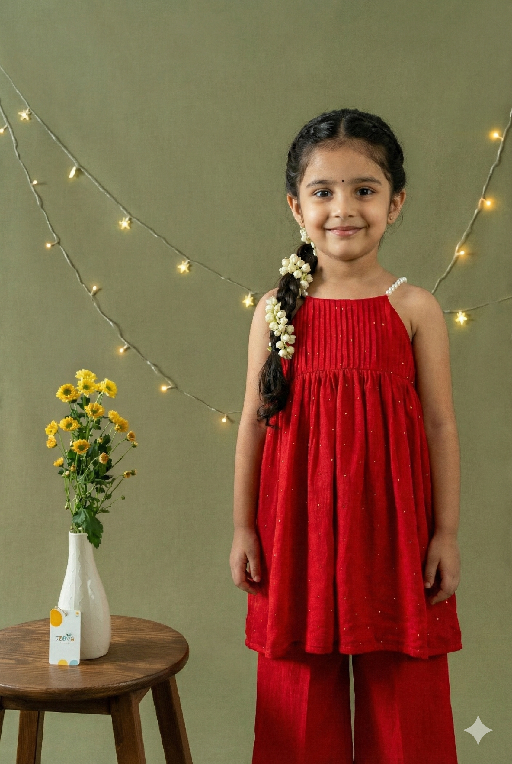 Rosy charm twirl set