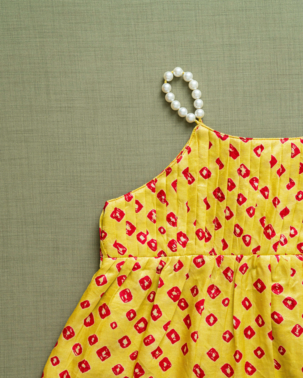 Sunshine Bandhani Set
