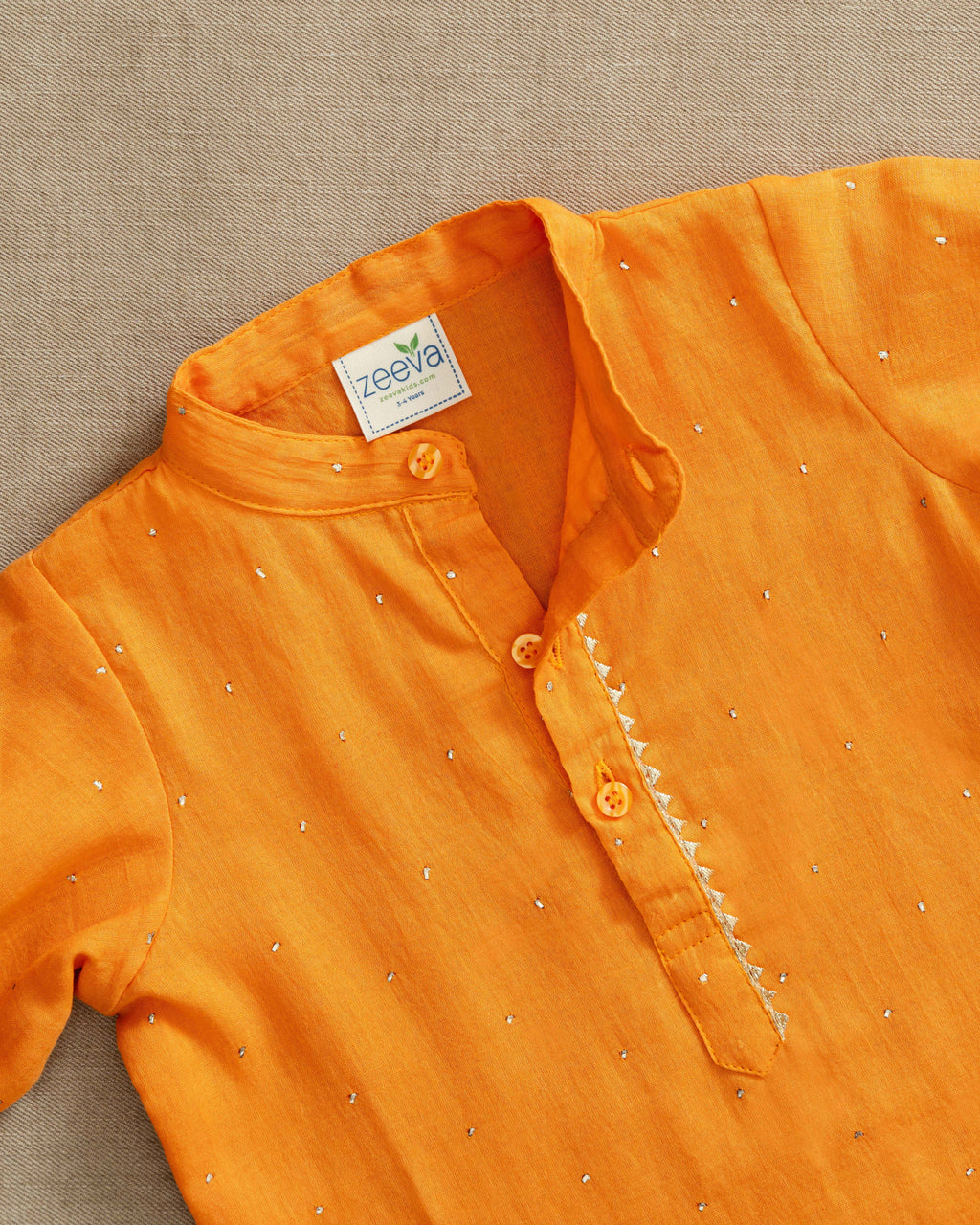 Marigold Glow Kurta Set