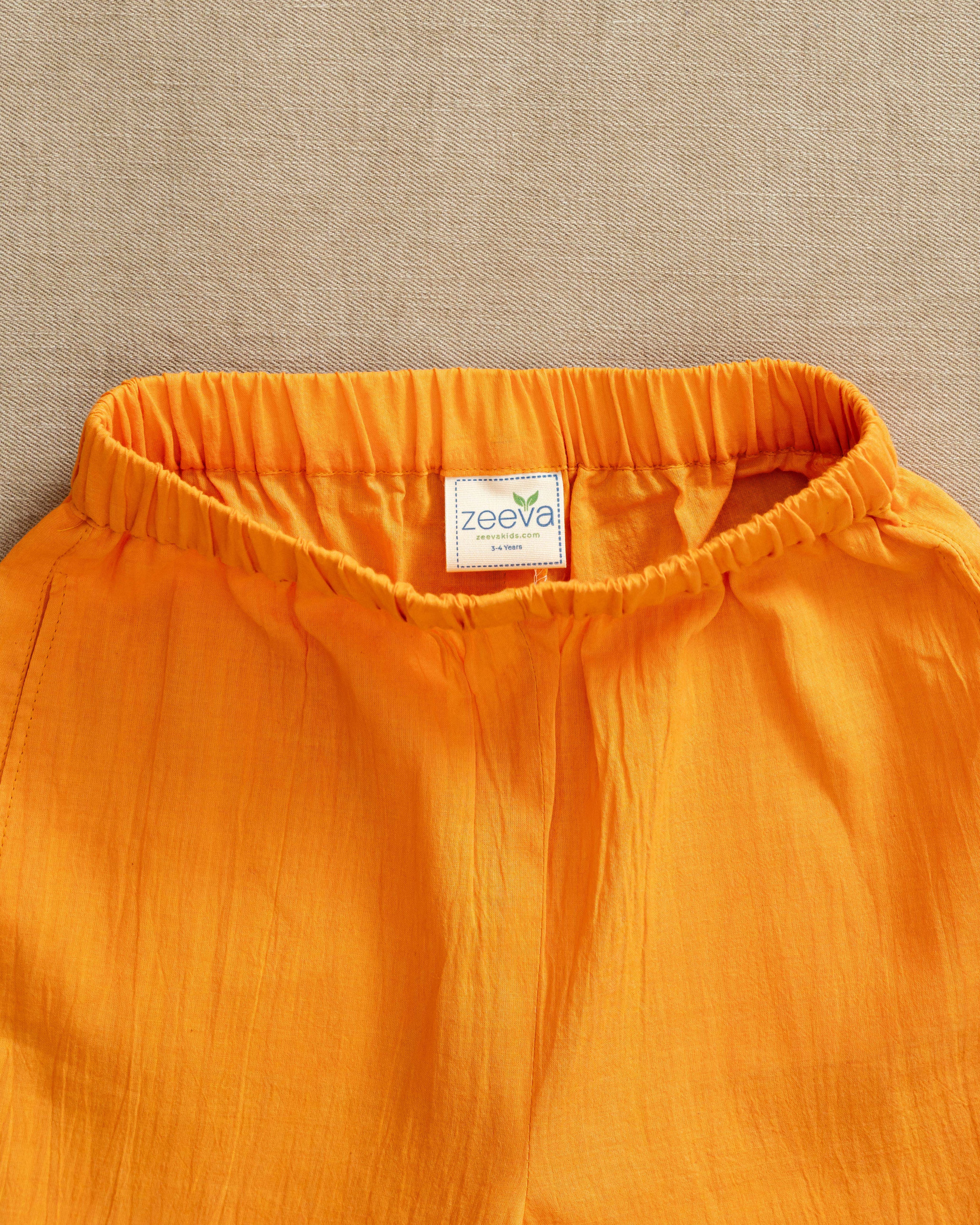 Marigold Glow Kurta Set