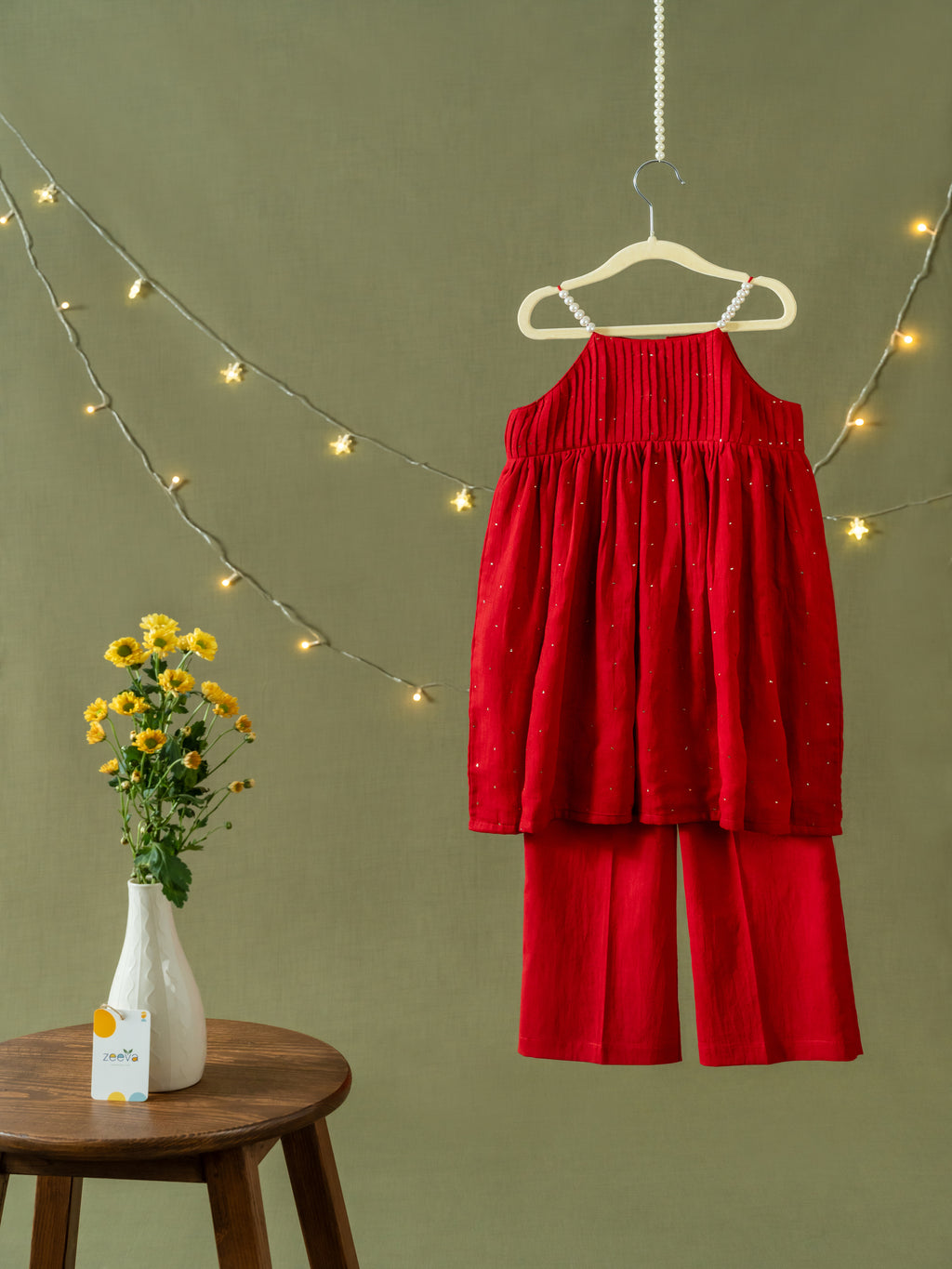 Rosy charm twirl set