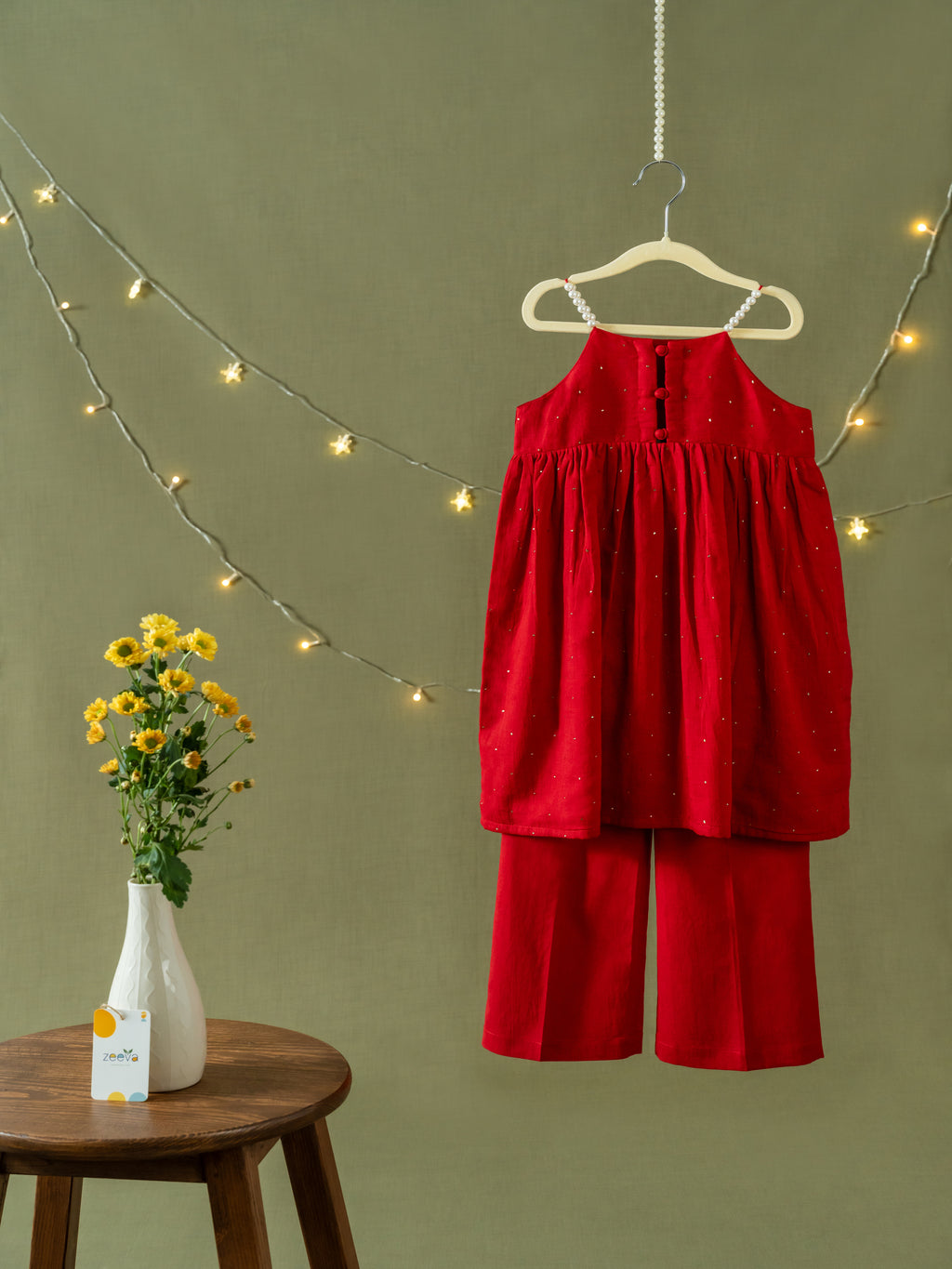 Rosy charm twirl set