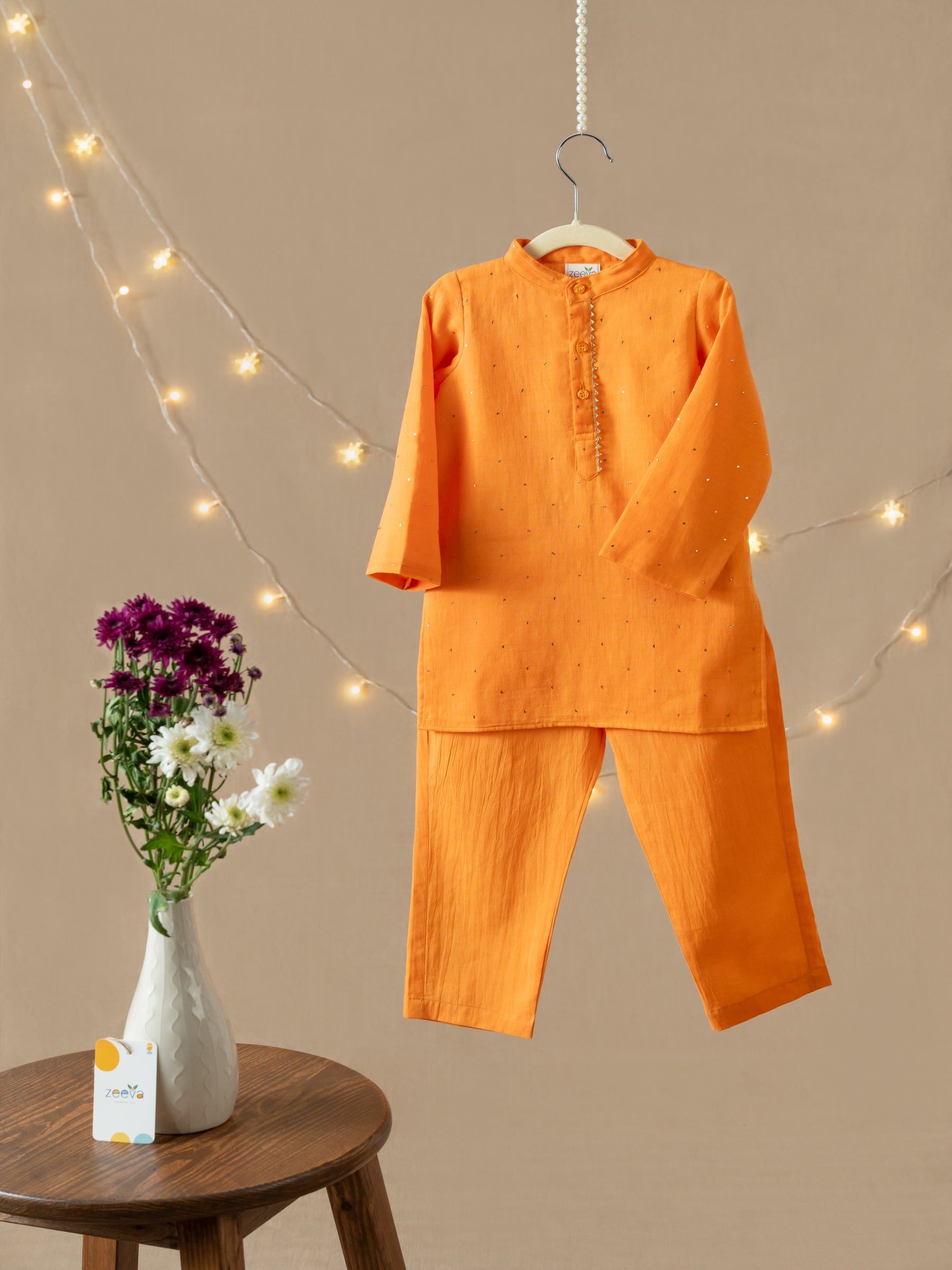 Marigold Glow Kurta Set