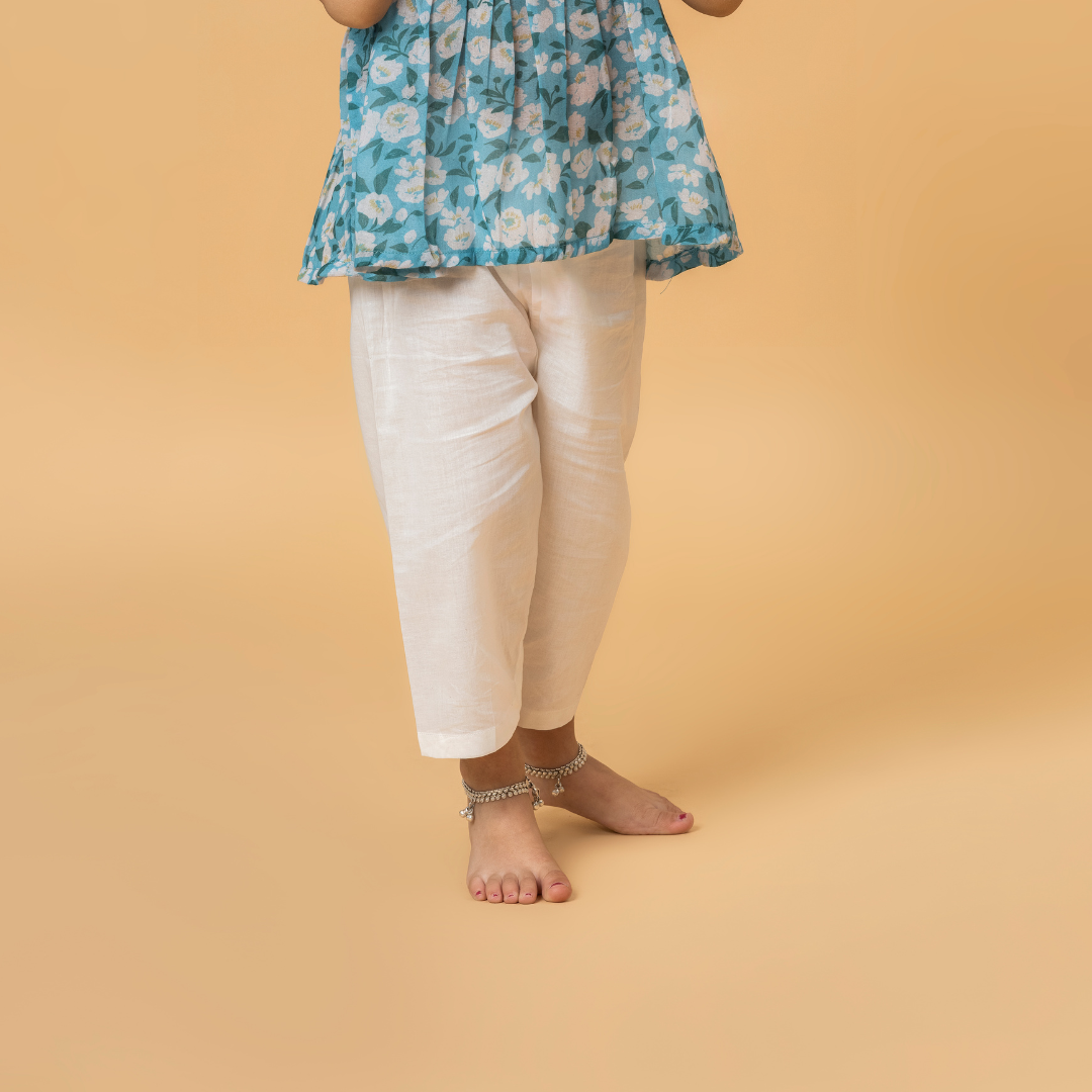 White Linen Unisex Pant